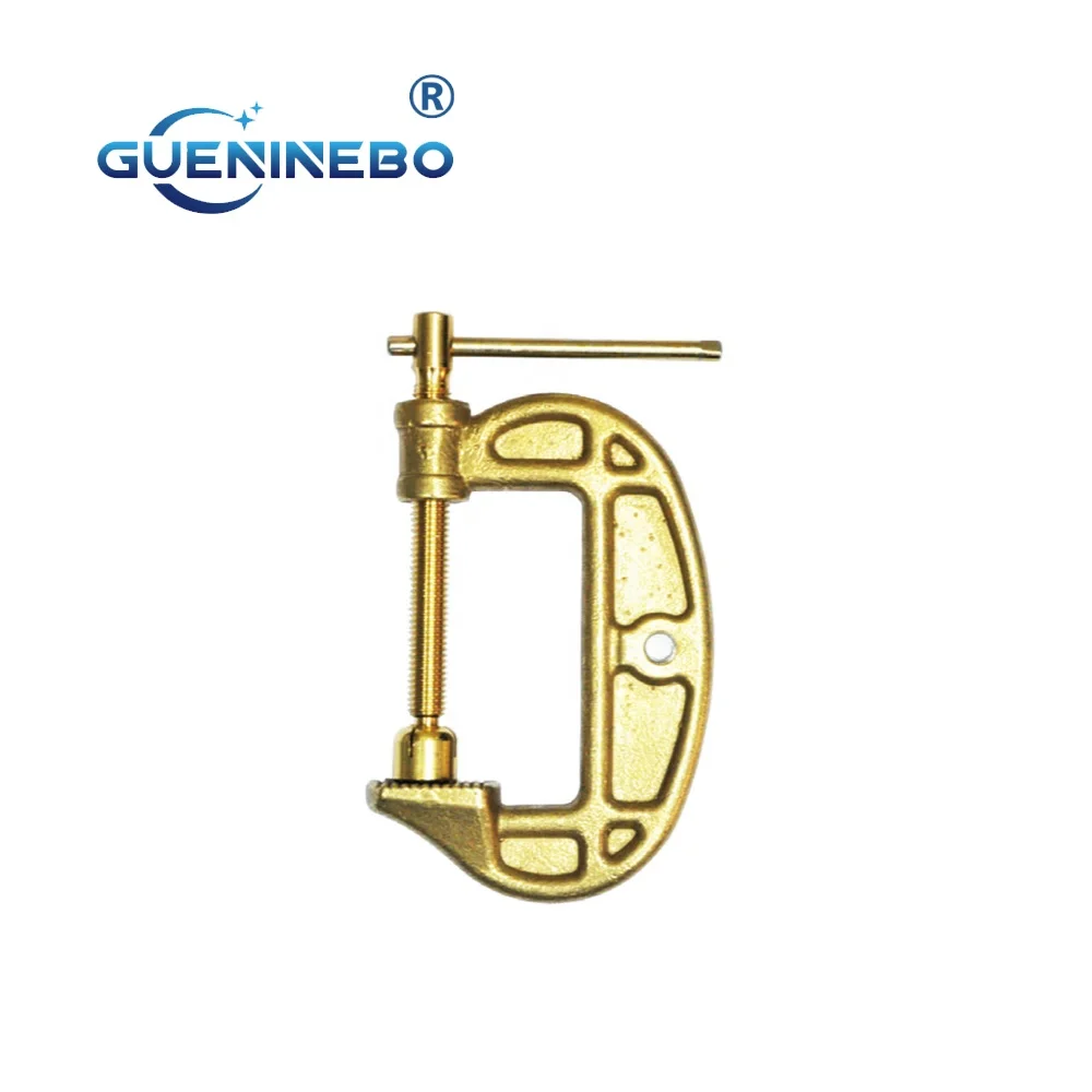 600 Amp Brass G Type Earth Clamp