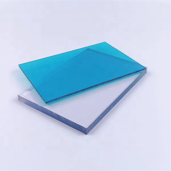 4 X 8 Unbreakable PC Building Material 6mm Plastic Solid Flat Polycarbonate Sheet