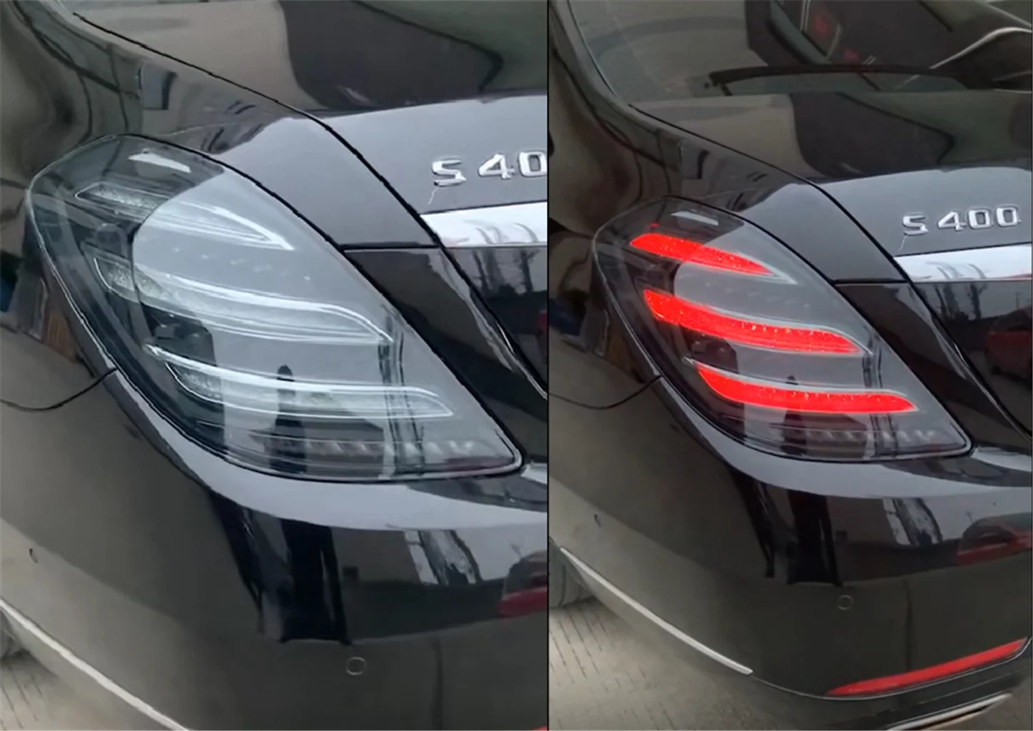 メルセデス・ベンツ S-Class W222 専用 スモークLEDテールライト 2014 