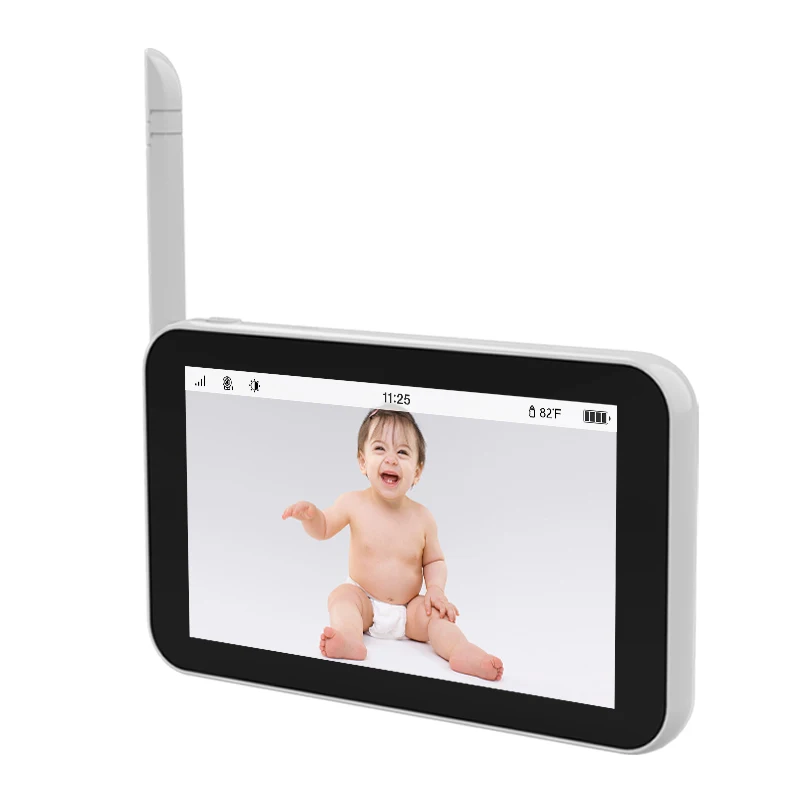 HD 1080P Baby Monitor with Inch Touch Display Night Vision