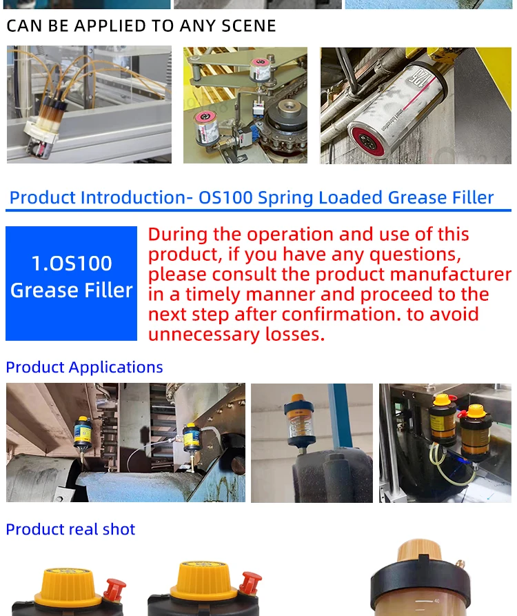 Single Point Automatic Grease Lubricator Adjustable Automatic Grease