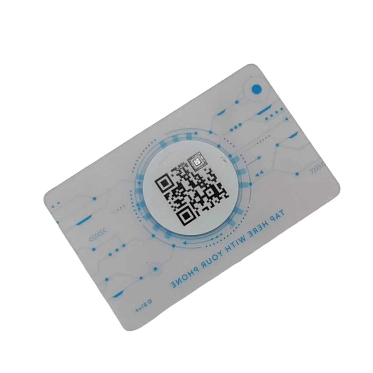 Custom Rfid Transparent Card Ntag 213/215/216 13.56mhz Nfc Pvc Business