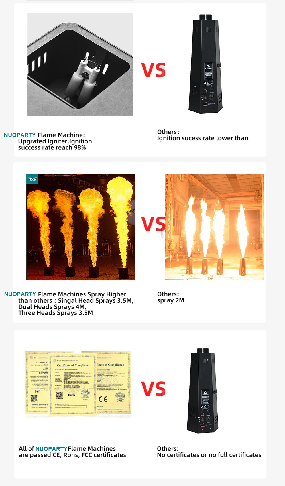 Dj Dmx Single Shot Flame Fire Stage Effects Machine Buy Flame Machine