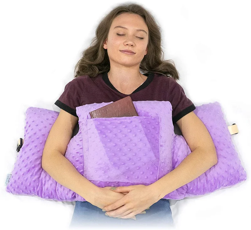 Rainbowstar Almohada Para Axilas Para Mastectomía Con Bolsillo Para Paquete Caliente O Frío, Cáncer De Mama, Linfedema De Axila, Lumpectomía, Cirugía, Curación De Heridas, Protector De Recuperación