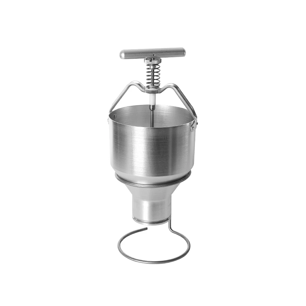 Machine à Beignets Manuelle En Inox - Ustensile De Boulangerie DIY