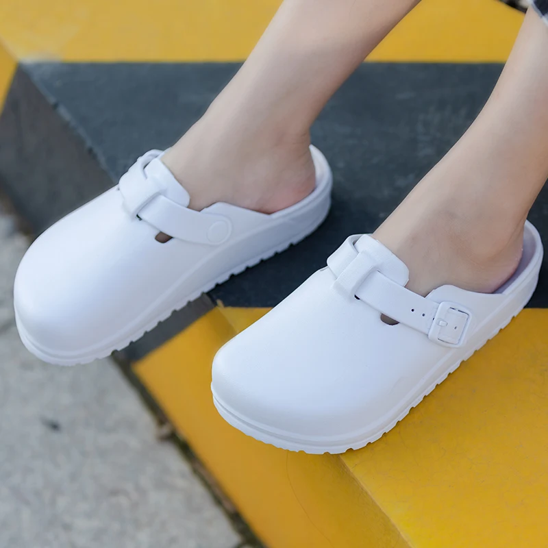 Zapatos de Enfermería, Sandalias de Plataforma Médica, Zuecos de Eva para  Mujer, Zuecos de Plataforma para Jardín, Zuecos de Enfermera, Diseño  Clásico