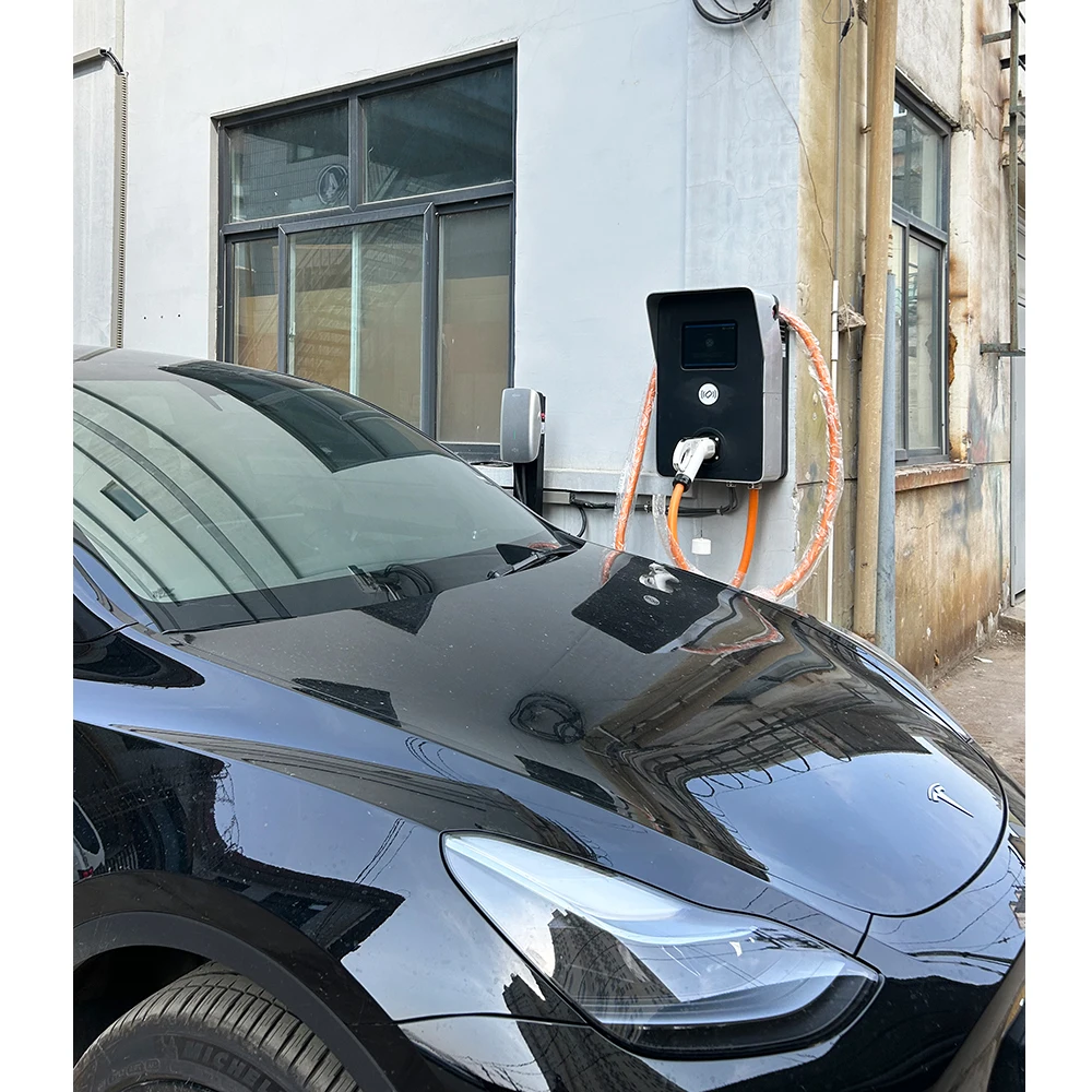 SCU Solar Storage Charging Solution With 30kW Power Module DC Electric Car Fast EV Charging Station Shopping Mall Parking