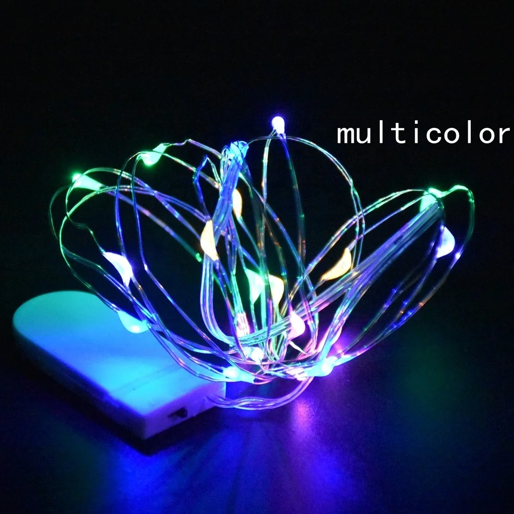 Stringa Luci Led Filo Rame,luci Natalizie Batteria,esterno/interni Uso - Foto 6