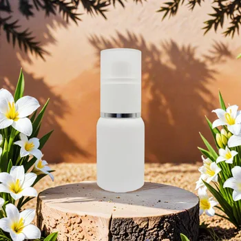15ml Thick-Bottomed Clear Glass Bottle Pump Sprayer Reed
