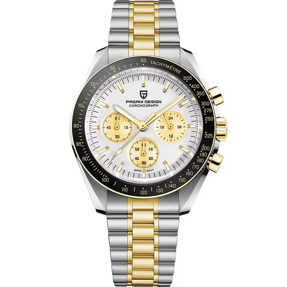 PAGANI DESIGN Moon Watch 40MM - Luxury Quartz Chronograph