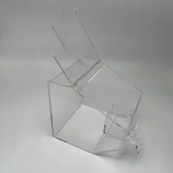 clear acrylic candy dispenser supermarket candy box