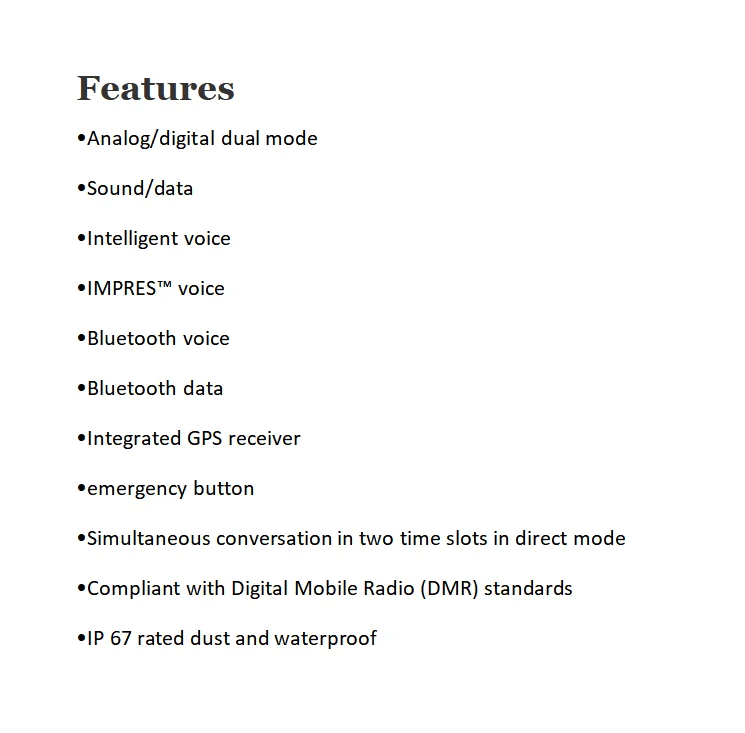 Motorola Dp3441e Handle Digital Two Way Radio Dgp 8050e Elite Walkie ...