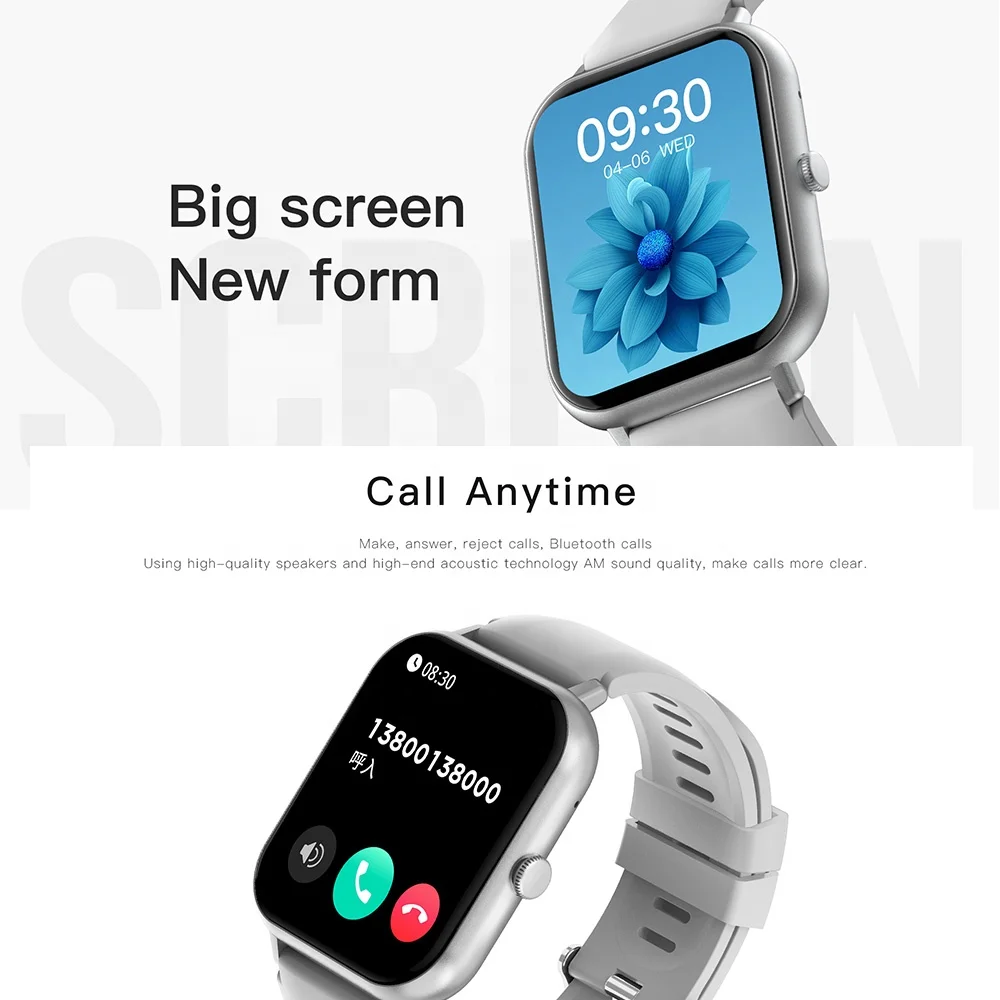 ZL54CJ Smartwatch - Versatile AI Voice Assistant & Fitness