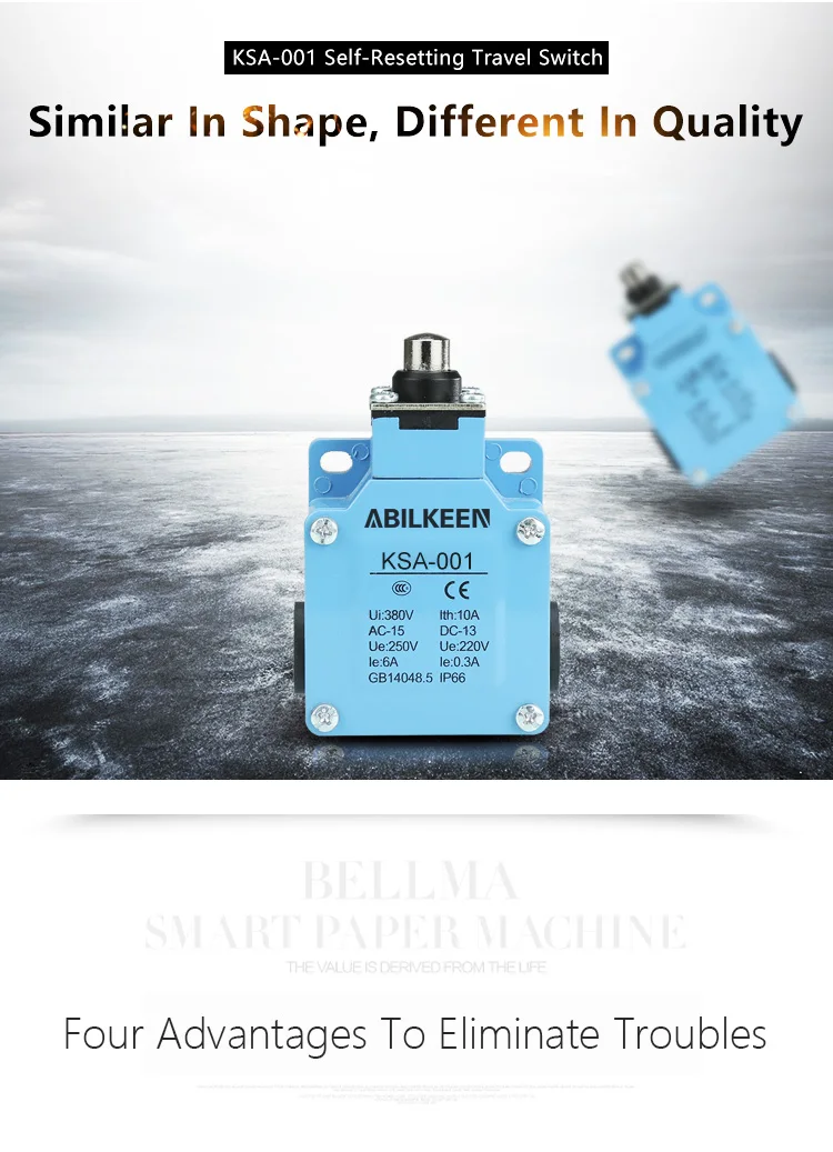 Ksa5104 Schmersal Omran Ip65 Aluminum Pizzato Alloy Travel Laser Limit