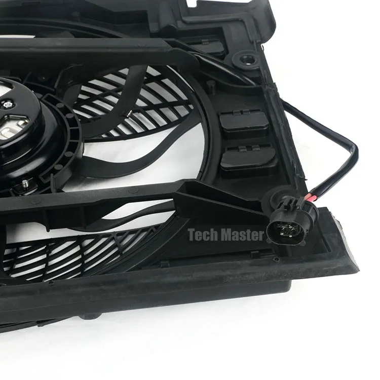 New Auto Cooling System Radiator Fan for 5 Series E39 3-Pin Auto Radiator Cooling Fan 64546921395 & 64546921946 Models