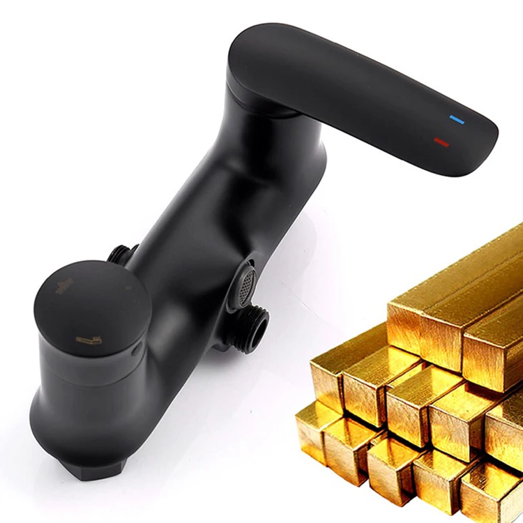 Sistema de ducha tipo lluvia con cabezal de baño de hotel frío y caliente de tres funciones