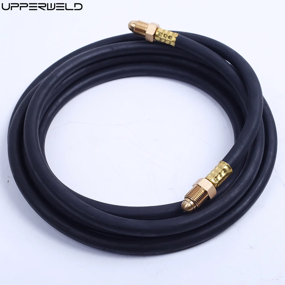 Gas Hose, Argon CO2 Flow Meter Regulator Hose Mig Tig 6.56ft Hose Is Standard UNF 5/8 Inch with Inert Gas Fitting
