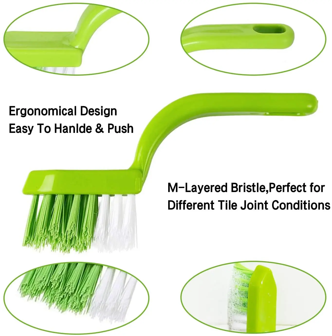 Tdf Tile Grout Scrub Cleaning Brush Grout Cleaner Brush 4 In 1 Floor ...