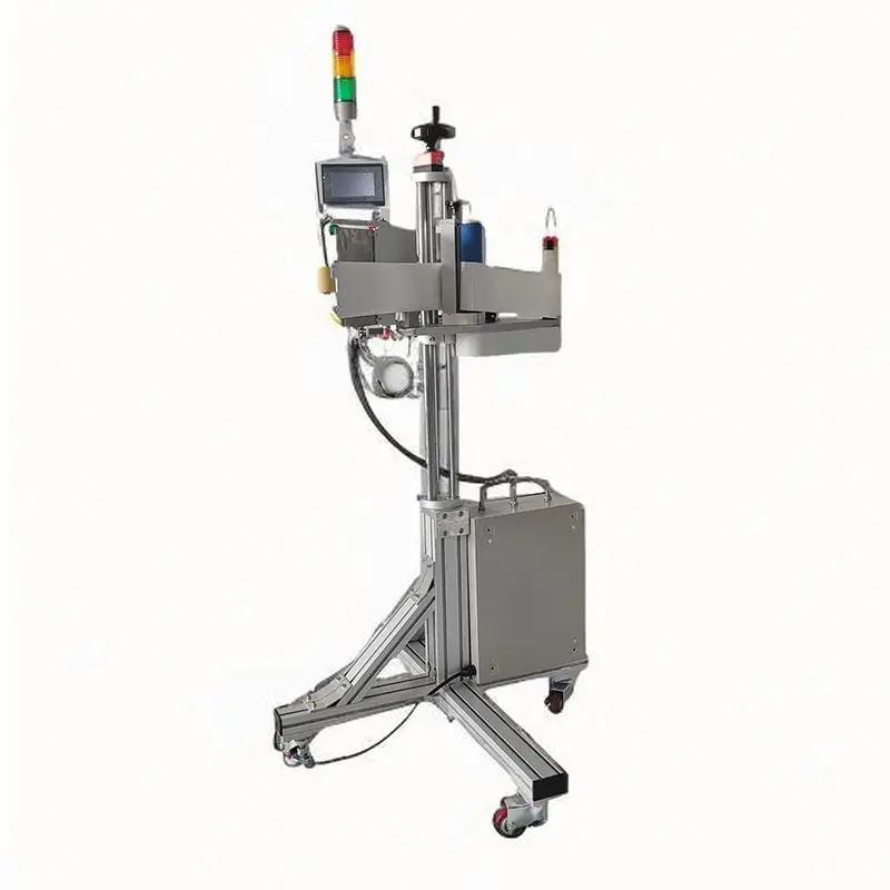 TEBAK Flat Bottle Lnkjet Printer Hang Tag Professional Uv Roll Ink Label Printer Machine for Packaging Line Labeling Machine