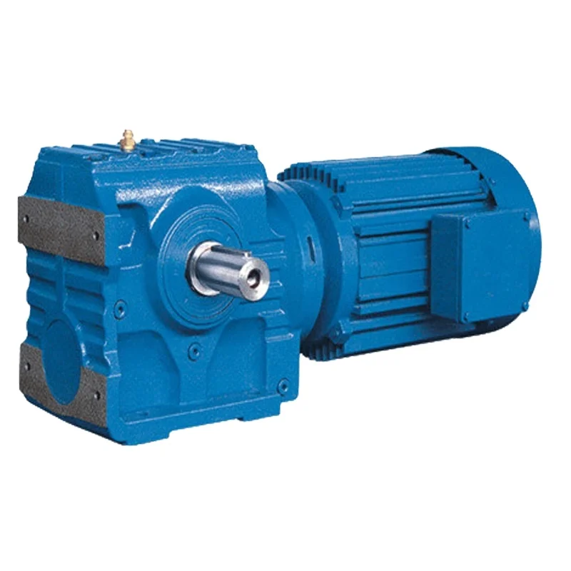 Buy Electric Motors Gearbox Helical Gearmotor R47 Reduction Gearbox 7