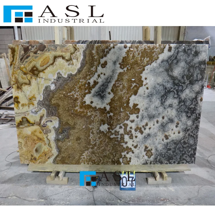 Natural black onyx slabs polished stone panels black and gold mexico translucent onyx stone tile onix epoxy slabs