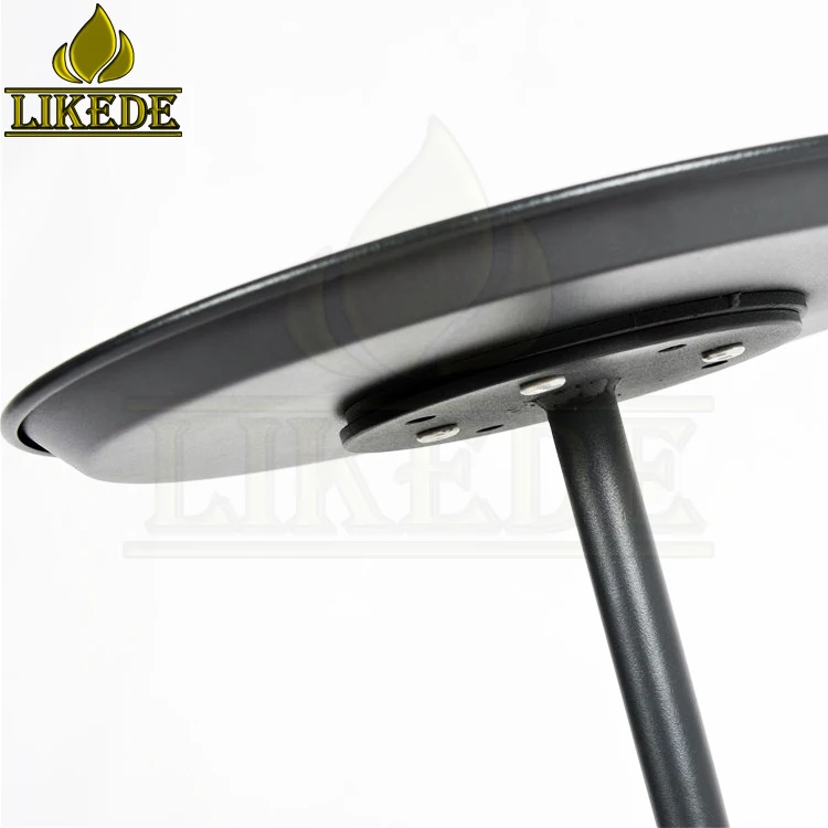 Iron Metal Bedside Table for Black Tea and Coffee Elegant Furniture Legs