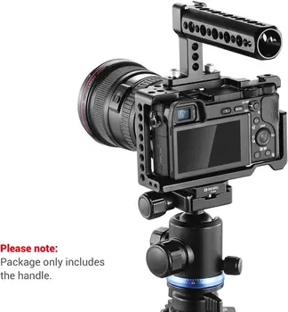 SmallRig Camera Top Handle Grip DSLR Cage Handle with Cold Shoe Mount for Camera Rig - 1638C detail image