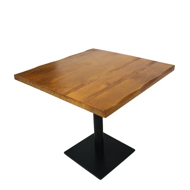 Custom solid wood table tops, dining and restaurant