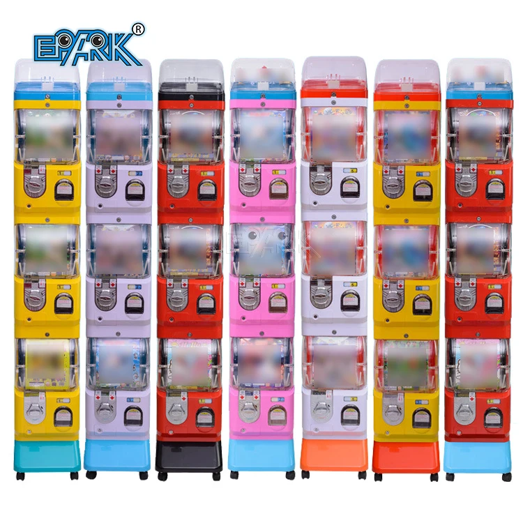 Coin Operated Game 3 Layers Twist Egg Toy Gashapon Capsule Toys Gashapon Machine Toy Capsule Vending Machine for Store