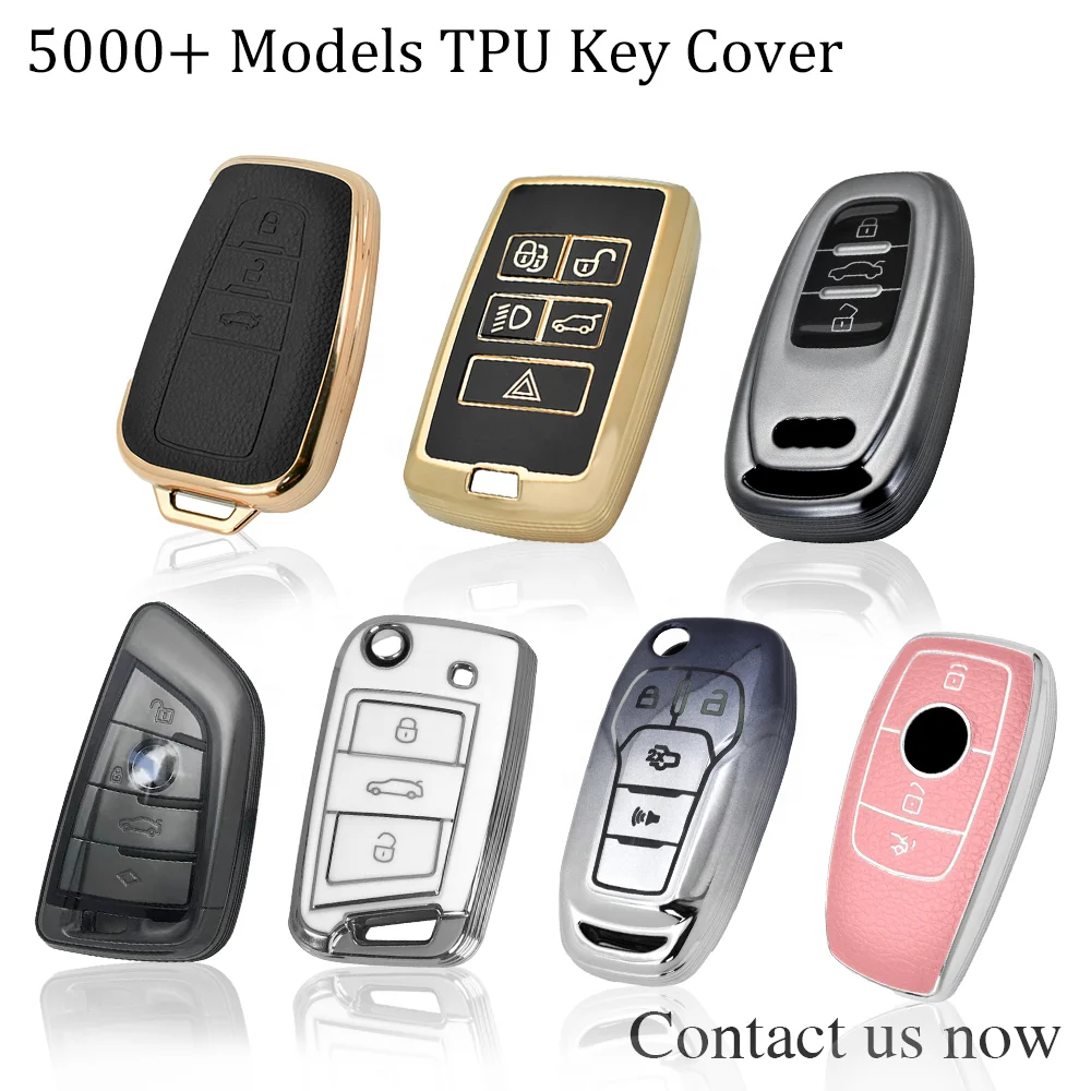 TPU 3 Button Car Remote Key Cover Case Holder Keychain for Kia Optima Sorento Niro Soul Accessories