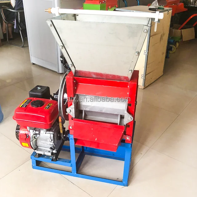 Manual And Electric Coffee Pulp Removing Machine Cocoa Beans Skin