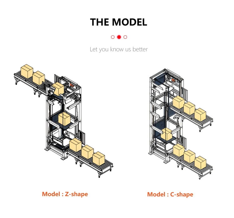 Xyes Z Type Box Elevator Carton Continuous Vertical Lifting Conveyor