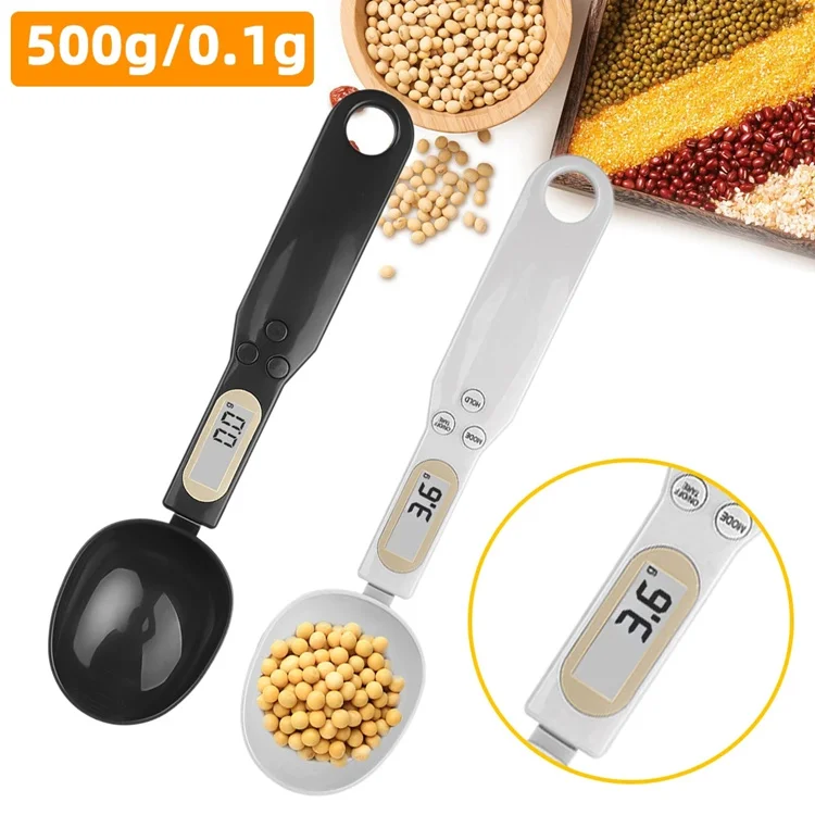 LCD Digital Electronic Kitchen Scale 500g 0.1g Kitchen Spoon Scale