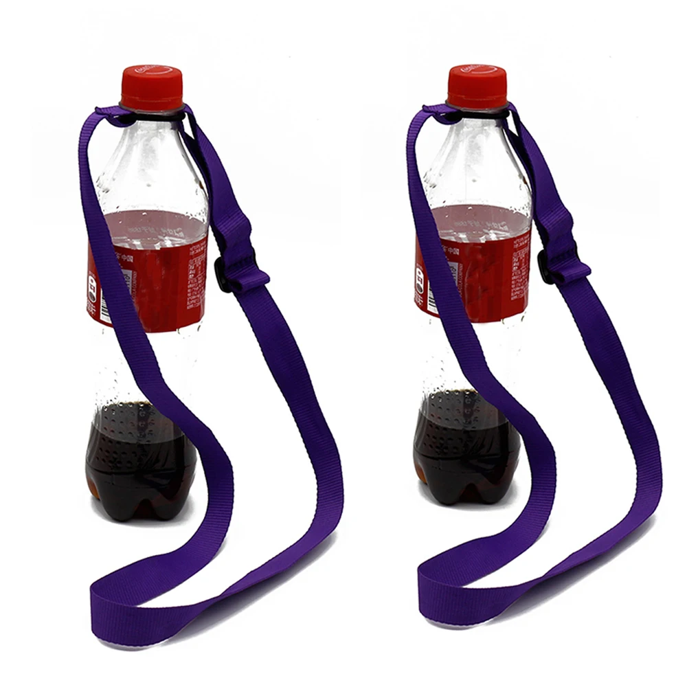 Хорошая цена на заказ чистый полиэфирный ремешок запястье регулируемая длина прочный бокал для вина питья пива воды держатель бутылки