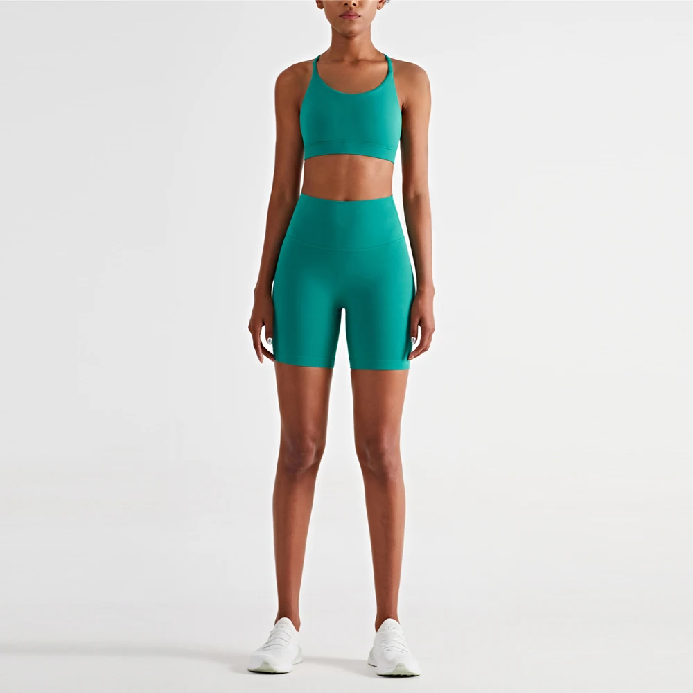 2023-high-quality-sexy-2-piece-yoga-short-leggings-women-clothing