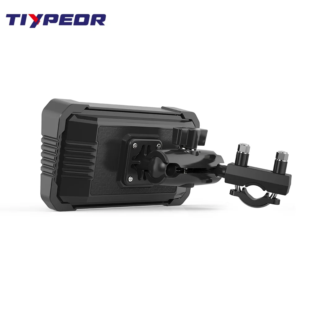 product tiypeor 625 touch screen motorcycle driving recorder dvr dual lens 1080p video recorder night wifi gps monitor waterproof ip67-9