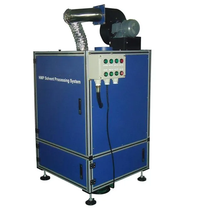 Dual-Filtration System Machine for NMP Vapor of Li-ion Battery Coating