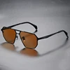 Black/brown lens