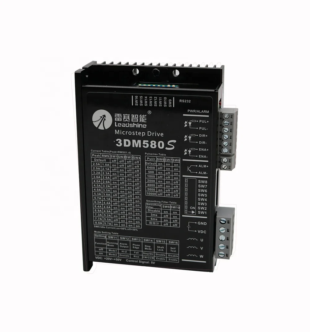 Leadshine 3DM580S Three Phase Stepping Driver for CO2 Laser Cutting Machine
