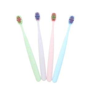 High Quality Adult Effective Cleaning Manual Toothbrush for Dental Care Free Sample Toothbrush with Pvc Box