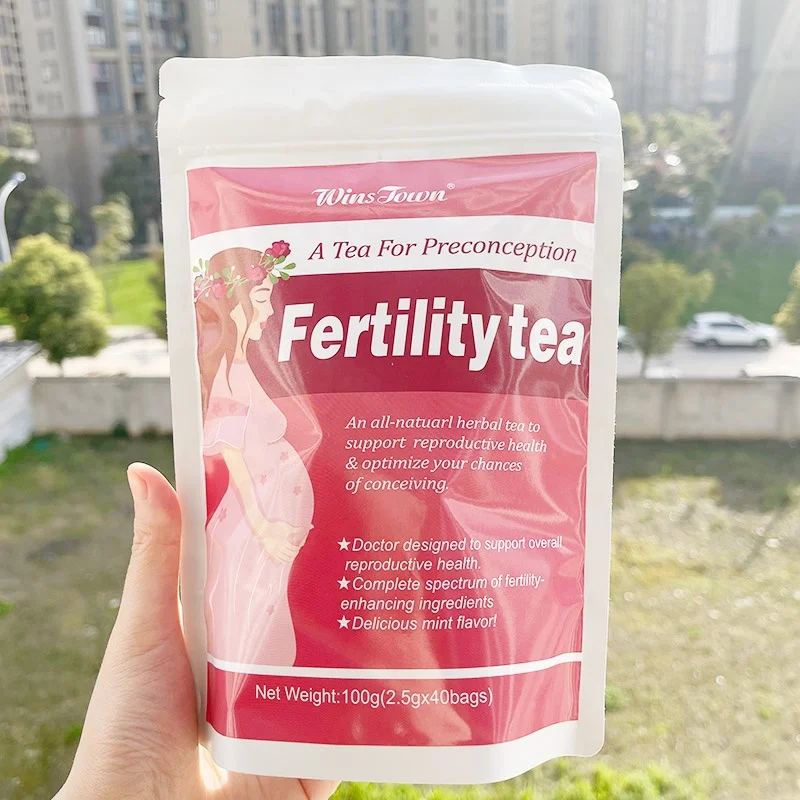 Private Label Female Fertility Pregnancy Tea Custom Womb Detox Herbs Tea Women Cleansing Uterine 9124