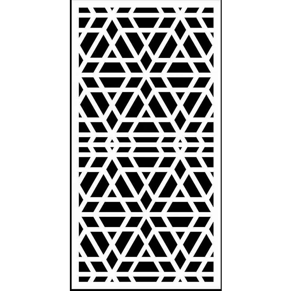 Tanzania Laser Cut Art Metal Screen