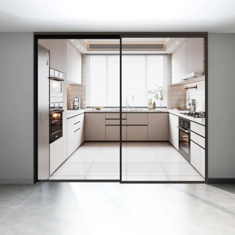 Minimalist Design Aluminum sliding door