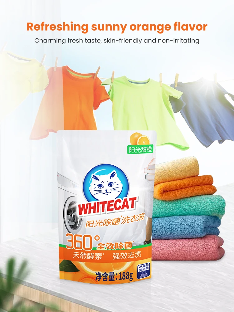 Refreshing sunny & orange flavor, Charming fresh taste, skin-friendly and non-irritating