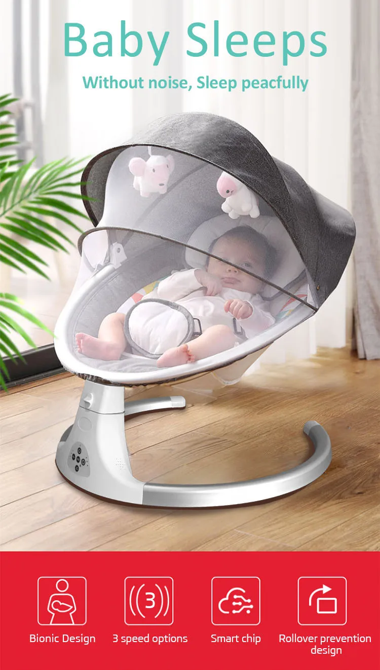 baby sleeping bed automatic
