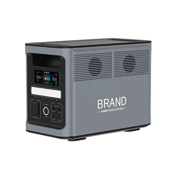 2000W Portable Power Station Rechargeable Supply Bank Portable Power Station with Solar Panel
