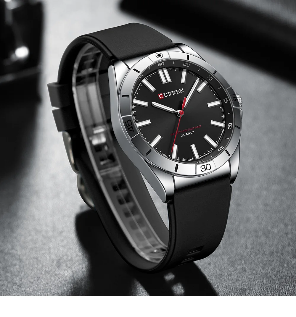 CURREN  8449 Brand Men's Fashion Watches Simple Sport Quartz Wristwatches  Business Casual Male Watch Relogio Masculino