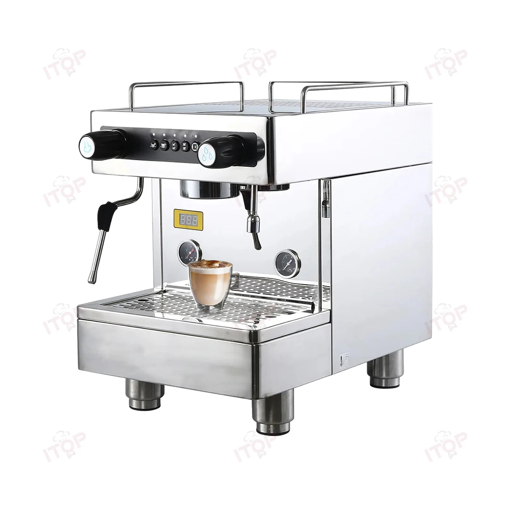 High Quality Multifunction Italian Espresso Maker 9bar 6l Tank  Semi-automatic Coffee Machine