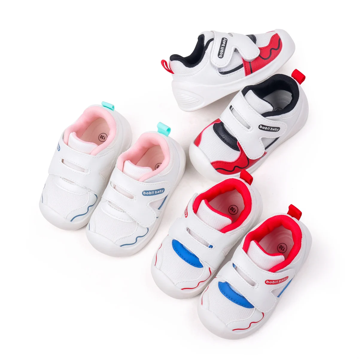 Classic Toddler Shoes Durable Versatile Spring and Autumn Comfortable Toddler Shoes for 0-3 Years Boys and Girls
