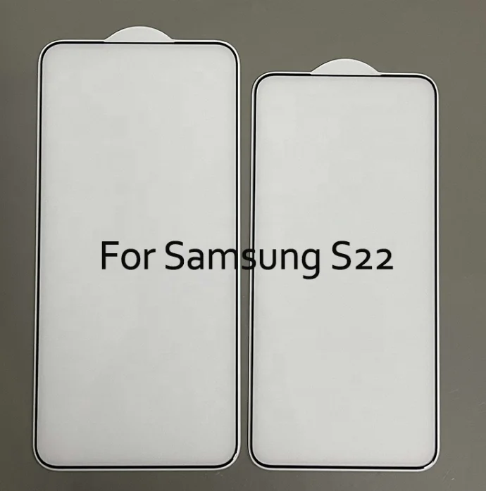 OEM 0,33 мм 9H защитное закаленное стекло для телефона Samsung Galaxy S21 S22 S22 + шелковая защита для экрана